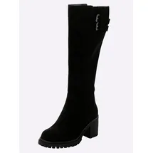 sheego Weitschaftstiefel Damen Schwarz 43