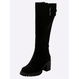 sheego Weitschaftstiefel Damen Schwarz 43
