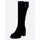 sheego Weitschaftstiefel Damen Schwarz 43
