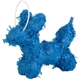Unique Industries Inc. Pinata Pinata Mini Ballonhund blau, ca 20x15x7cm blau