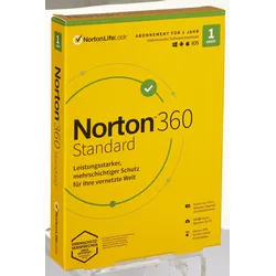 Norton 360 Standard Box 1 Gerät Sicherheitssoftware