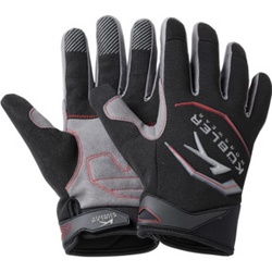 Kübler Arbeitshandschuhe 8001 schwarz/mittelgrau XL