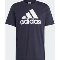 Adidas Essentials Single Jersey Big Logo T-Shirt Legend Ink / White XS