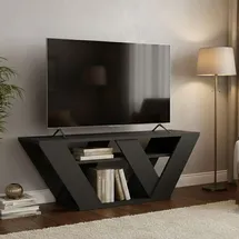 Dmora Pegasus TV-Lowboard 110x30x40 cm Anthrazit Holz
