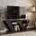 Dmora Pegasus TV-Lowboard 110x30x40 cm Anthrazit Holz