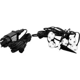 EGLO 900117 SPINETOLI 2 transparent L:690cm H:1cm mit Kabel+Stecker IP65 3000K