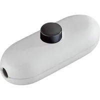 Inter Bär InterBär Schnurschalter Weiß, Schwarz 1 x Aus/Ein
