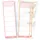 itenga Ordneretiketten 33106688 Rosa 6,0 x 19,0 cm 10 Blatt