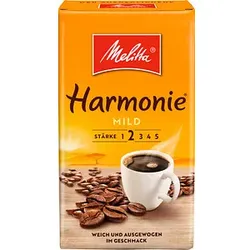 Melitta Harmonie MILD Kaffee, gemahlen, mild, 500,0 g