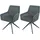 MCW Esszimmerstuhl MCW-L91 Stoff dunkelgrau 2er Set