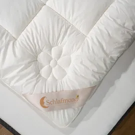 Schlafmond Schneeweißchen Faserbettdecke normal 135 x 200 cm Air Vital Füllung - Weiß