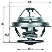 mahle Thermostat, Kühlmittel