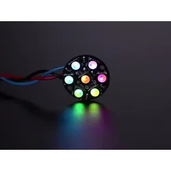 Adafruit NeoPixel Jewel - 7 x 5050 RGBW LED mit integrierten Treibern, Warmweiß