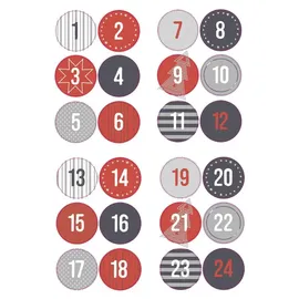 Folia Adventskalender 24 Adventstütchen Style