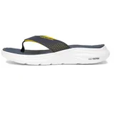 SKECHERS Herren Sport Mens Vapor Foam Sandale, Marineblauer KPU-gelber Besatz, 46 EU