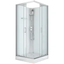 SANOTECHNIK Denver Komplettdusche mit Schiebetür 90 x 210 cm D648360641500