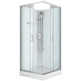 SANOTECHNIK Denver Komplettdusche mit Schiebetür 90 x 210 cm D648360641500