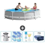 Intex Round Prism Frame Swimming Pool – Zubehör CB86 Grau No Size