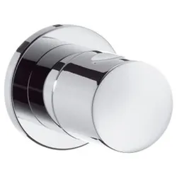 hansgrohe Absperrventil Unterputz Fertigset chrom zylindrischer Griff