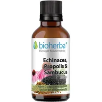 Bioherba Echinacea Propolis und Sambucus Tropfen 50 ml