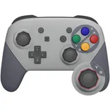 ExtremeRate Case Shell Controller Transparent für Nintendo Switch