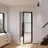 Inova Loft Glastür rechts 83 x 211,5 cm schwarz