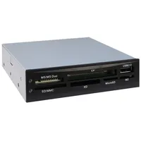 Inter-Tech Nitrox Cardreader AC CI-02, 3,5" intern, USB 2.0