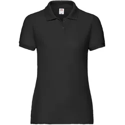 Damen Polo-Shirt "F517" - XL - black