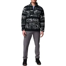 Columbia Rugged Ridge High Pile Half Zip Rollkragenpullover Schwarz S