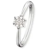 Engelsrufer Solitärring »SHINY« mit Zirkonia (synth.) Engelsrufer silberfarben