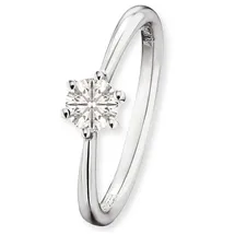 Engelsrufer Solitärring »SHINY« mit Zirkonia (synth.) Engelsrufer silberfarben