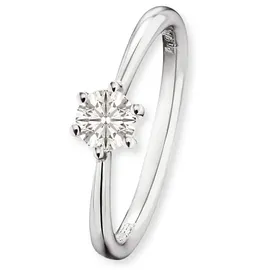 Engelsrufer Solitärring »SHINY« mit Zirkonia (synth.) Engelsrufer silberfarben