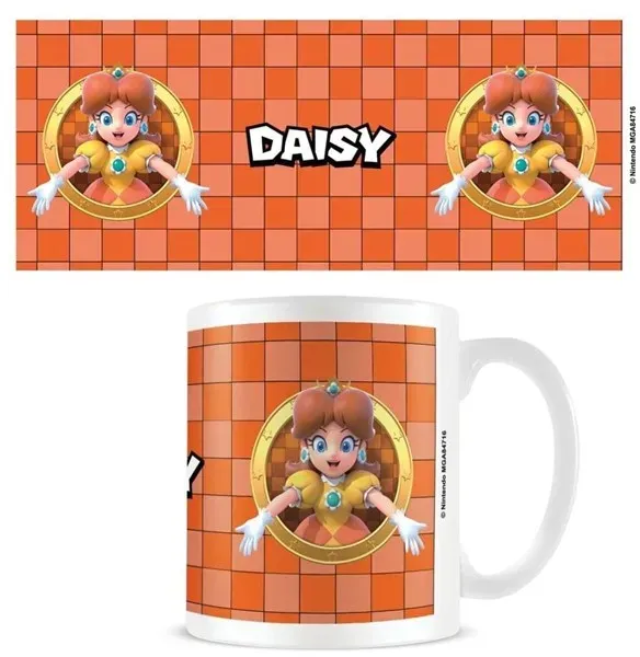 - Super Mario Daisy 3D Port - White - Becher