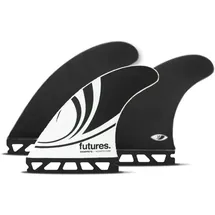 Futures Thruster Fin Set Sharp Eye Honeycomb M Fin 25, Farbe: Weiss, Finnenbox: futures