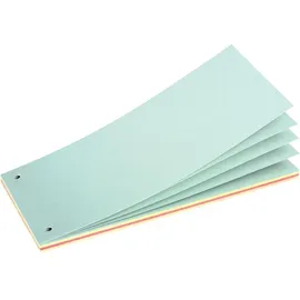 Herlitz Trennstreifenblock 10,5 x 24 cm 40 Blatt mehrfarbig