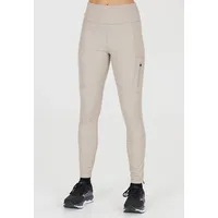 Endurance Damen Elinor Windblock Tights beige