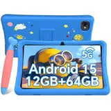 Kinder Tablet K10 10,1" Android 15 12GB RAM 64GB ROM 5000mAh WiFi Lern Tablet