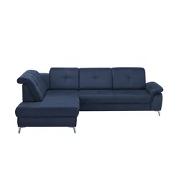 medium Ecksofa  Planova II ¦ blau ¦ Maße (cm): B: 282 H: 114 T: 241.0