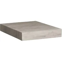 5Five Wandregal Eiche 23,5cm Grau