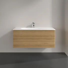 Villeroy & Boch Antao Waschbeckenunterschrank 1188 x 504 x 493mm - Honey Oak