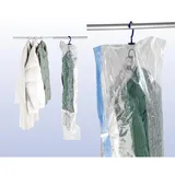 Wenko Vakuum Raumspar-Kleidersack XL - Vakuum Aufbewahrungsbeutel, Polyethylen, 70 x 145 cm, Transparent
