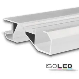 ISOLED LED Sockelleistenprofil HIDE BOTTOM Aluminium 200 cm 1 Stück Weiß