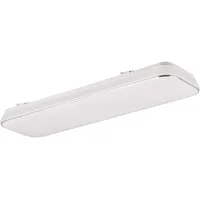 Trio Reality Leuchten LED Deckenleuchte Blanca R64144301, Kunststoff Weiß