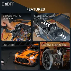 CaDA Bricks CaDA Mercedes AMG GT3 5466-tlg.