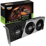 Inno3D GeForce RTX 4070 X3 OC, 12GB GDDR6, HDMI, 3x DP (N40703-12D6X-179052L)