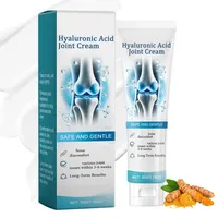 Hyaluronsäure Joint Cream,Hyaluronic Acid Joint Cream zur Linderung von Beschwerden in Rücken,Nacken,Händen & Knie,Gelenkcreme mit Kurkuma Extrakt,Gelenkpflegecreme,Bone Care Creams