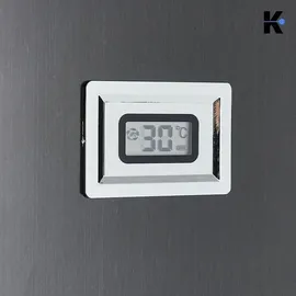 klarwerk BERND | Premium Duschpaneel Regendusche Edelstahl | Schwarz matt Massagedusche Duschsystem | Mischbatterie Duscharmatur Duschsystem