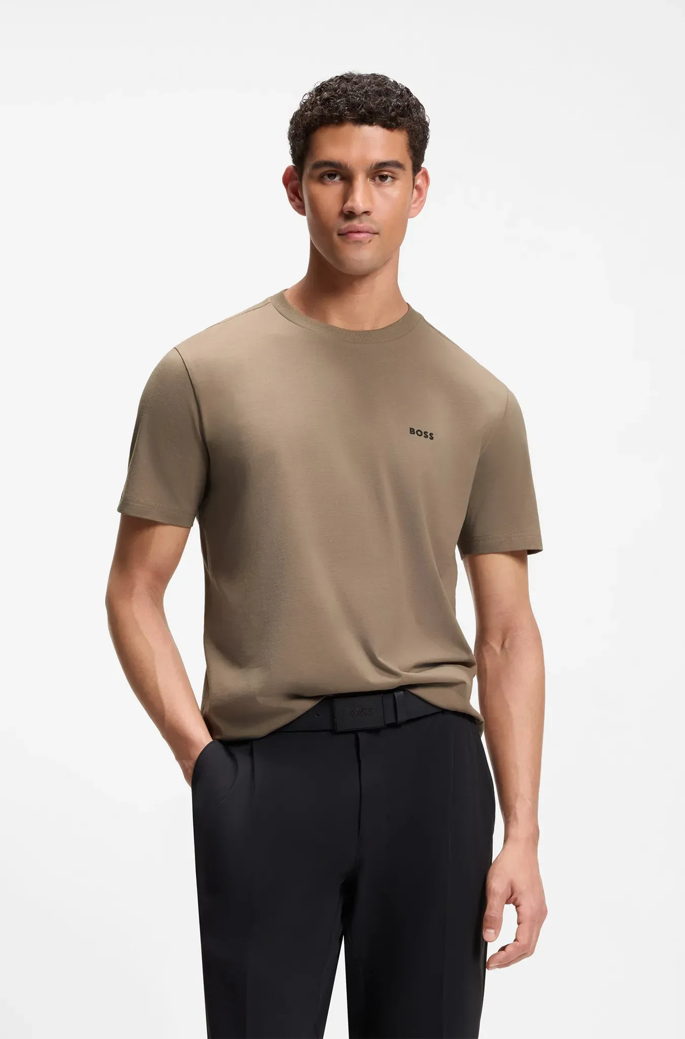 Rundhalsshirt BOSS GREEN 