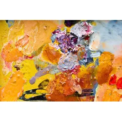 Fototapete PAPERMOON "Abstrakt Farben", bunt, B:4,50m L:2,80m, Vlies, Tapeten