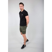 Alpha Industries Crew Kurze Hose Dark Olive 34